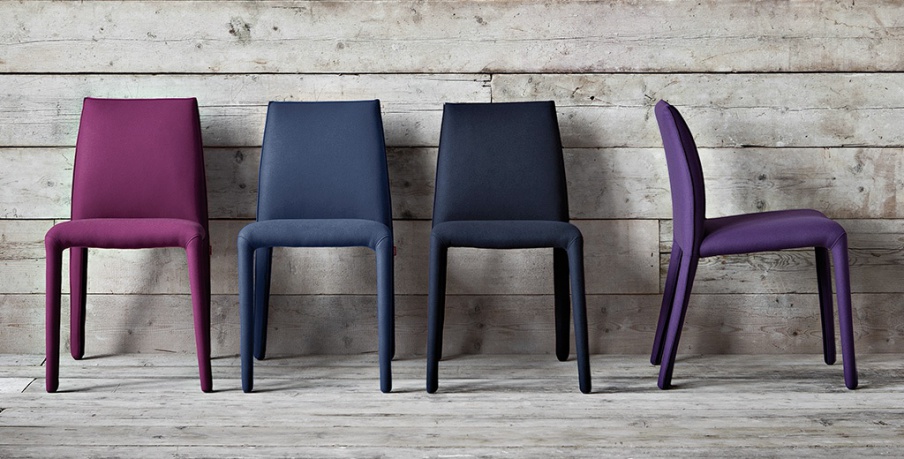 Chair on a metal frame, Emi, Pianca 