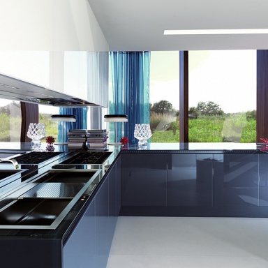 Kitchen furniture kitchen) Vetro