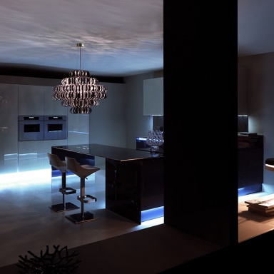 Kitchen furniture kitchen) Vetro