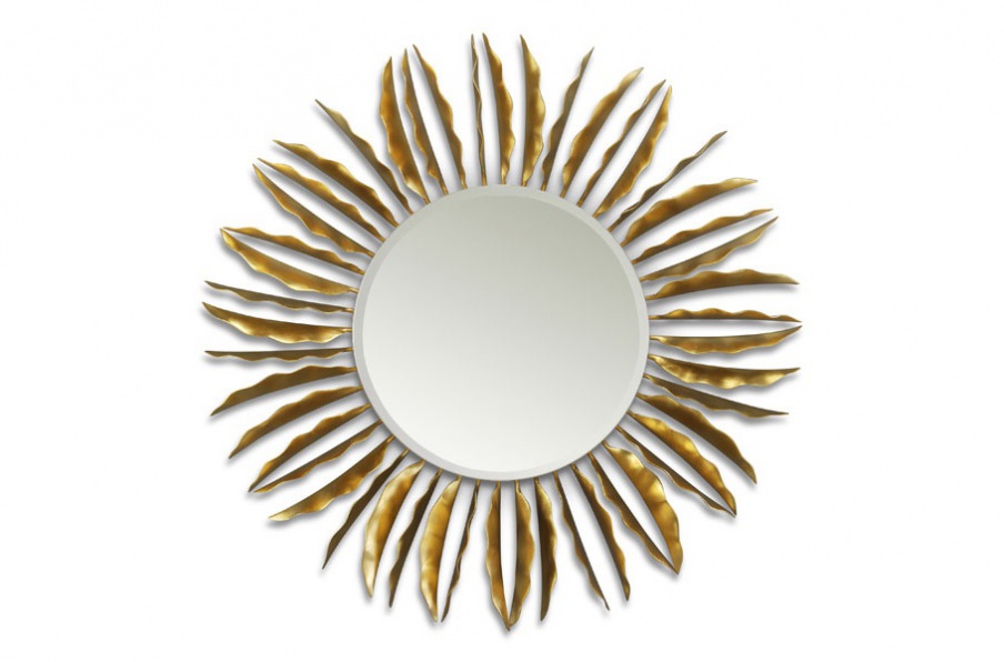 Wall mirror Quarante-Huit Feuilles, Christopher Guy (Harrison & Gil)