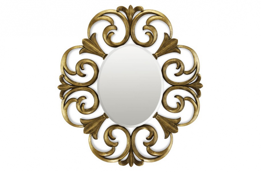 Wall mirror oval Foliage, Christopher Guy (Harrison & Gil)