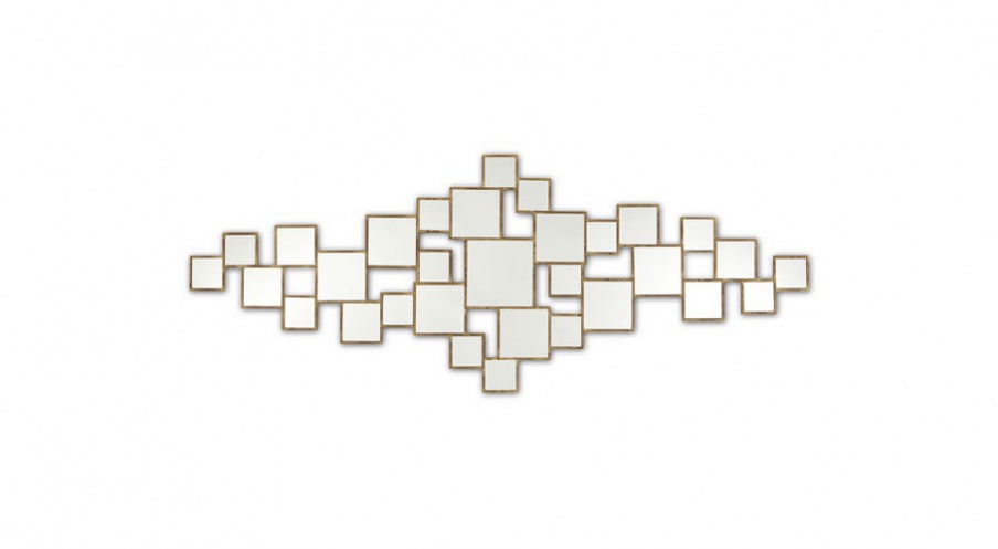 Cubic wall mirror, Christopher Guy (Harrison & Gil)
