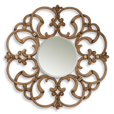 Mirror Fleur-de-lys 