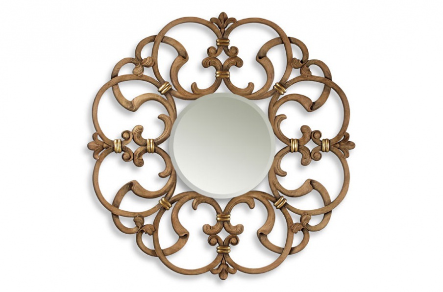 Wall mirror Fleur-de-lys, Christopher Guy (Harrison & Gil)