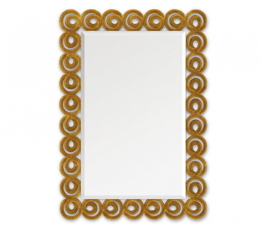 Wall mirror Rectangular coils, Christopher Guy (Harrison & Gil)