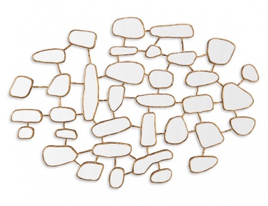 Cailloux wall mirror, Christopher Guy (Harrison & Gil)