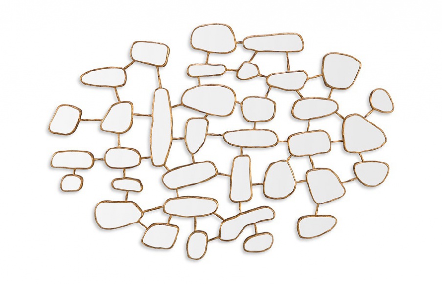 Cailloux wall mirror, Christopher Guy (Harrison & Gil)