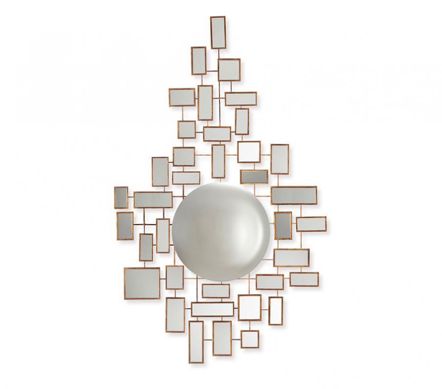 Facets wall mirror, Christopher Guy (Harrison & Gil)