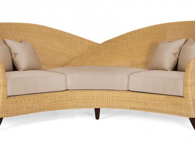 Three seater sofa Rotin Pour Trois, Christopher Guy (Harrison & Gil)