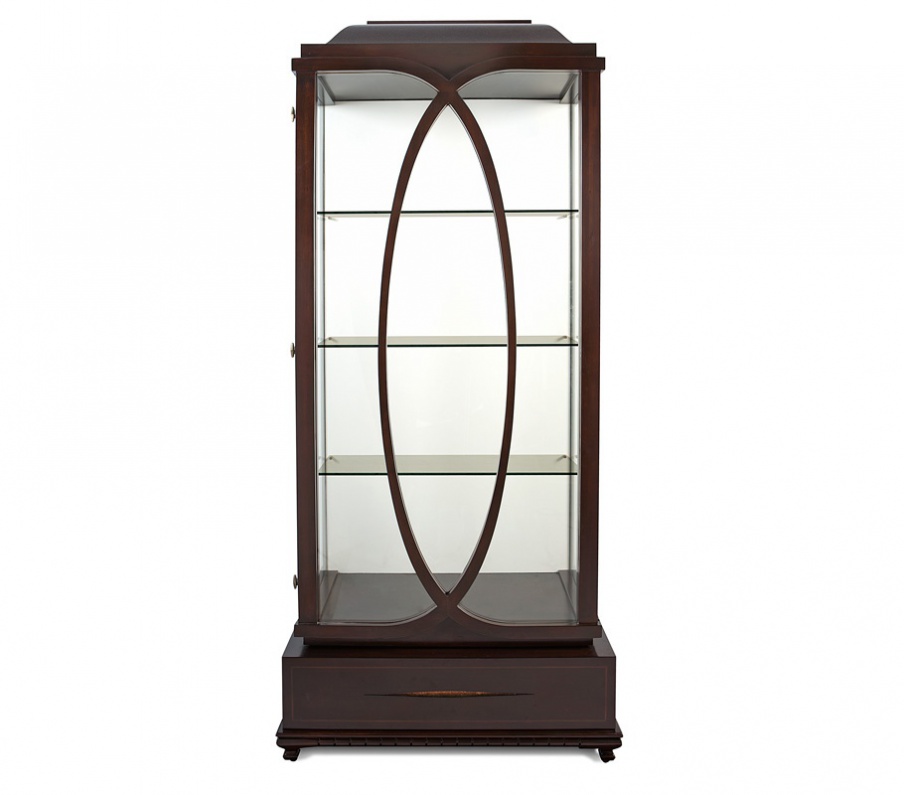 Showcase natural wood Vitrine Mademoiselle, Christopher Guy (Harrison & Gil)