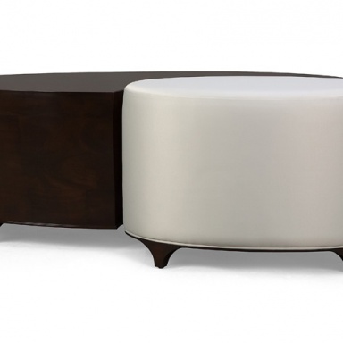 Coffee table with Ottoman Chaumont