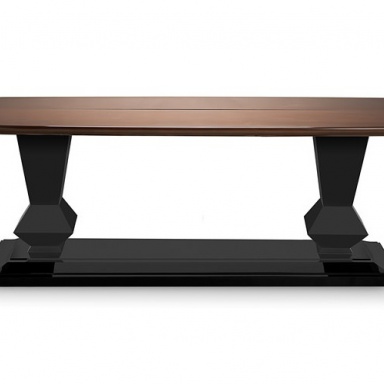 Dining table Cristaux pour huit 