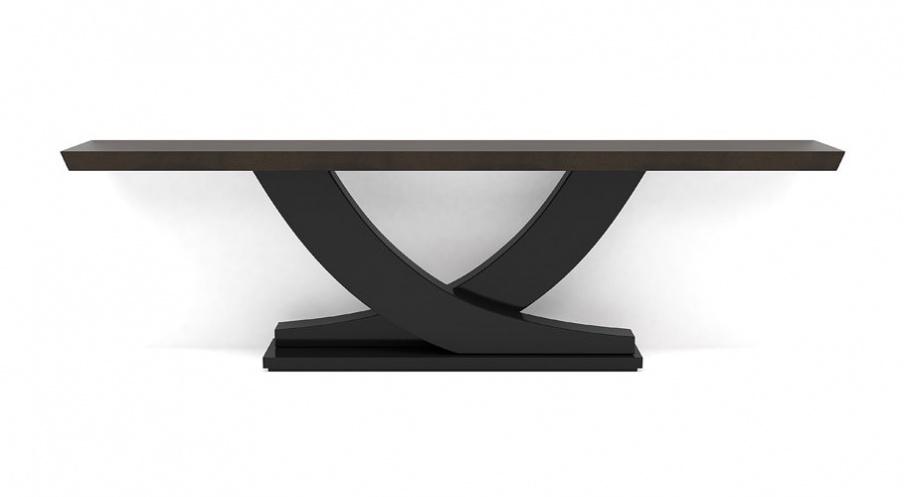 The console is natural wood Serra, Christopher Guy (Harrison & Gil)