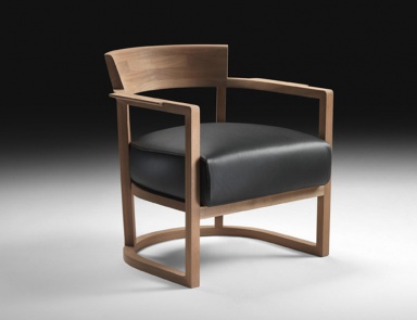 A chair made from solid wood Barchetta, Flexform
