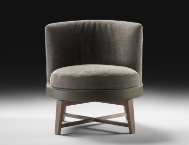 A chair made from the wood of Feel Good Soft Flexform