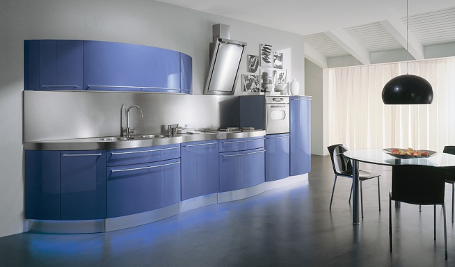 Kitchen furniture kitchen) Laccato