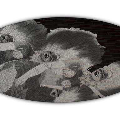 Coffee table Mardi Gras 