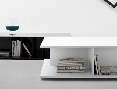 Coffee table natural wood Delano, Pianca