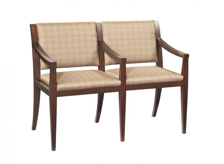 The tandem office chairs, Hekman Contract