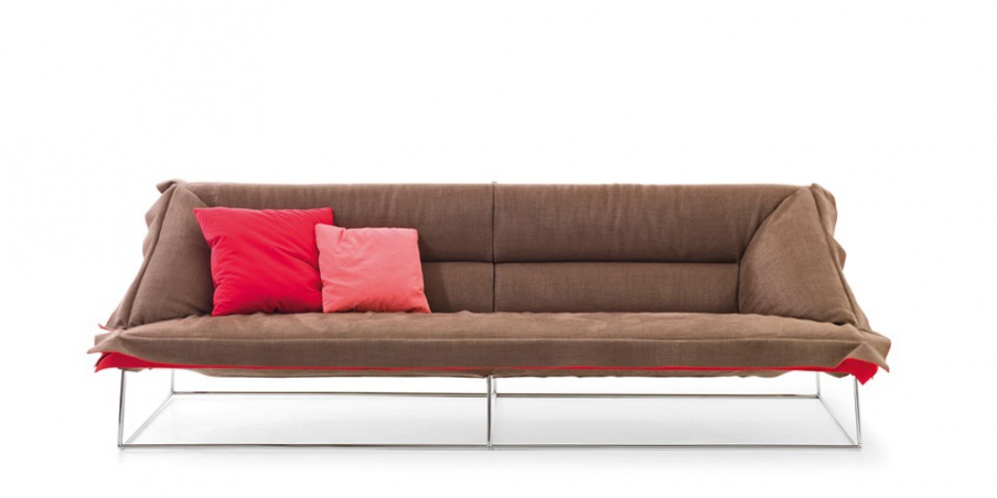 Three-seater sofa Volant, Moroso