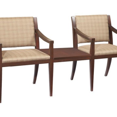Chairs with a table Hekman Contract