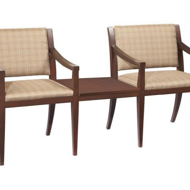 Chairs with a table Hekman Contract