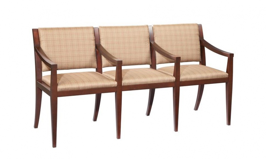 Upholstered office chairs, Hekman Contract