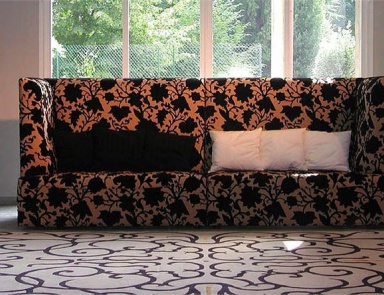 Sofa fabric upholstered Big Grandh, Mussi