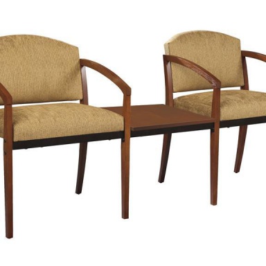Chairs with a table Hekman Contract