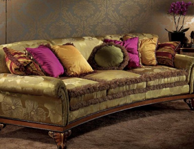 The semicircular sofa Dionisio, Zanaboni