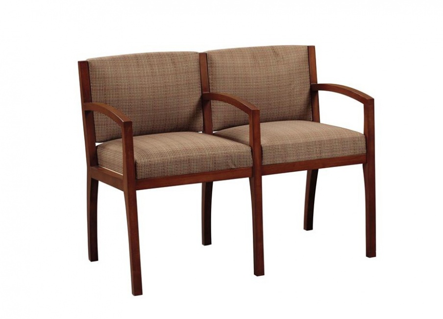 Chairs in fabric, Hekman Contract