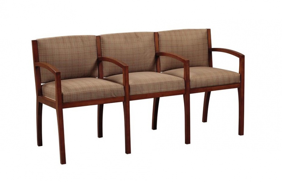 Triple chairs, Hekman Contract