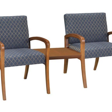Chairs with a table Hekman Contract