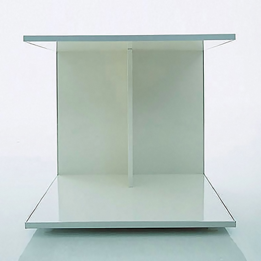 Side table low strict form of Cube, Porro