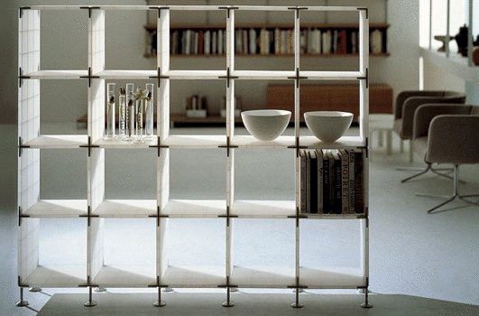 Rack from independent panels, Endless Plastic – Porro