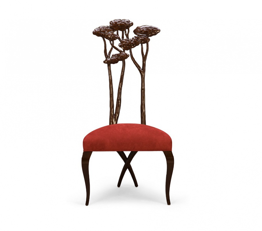 Chair natural wood Le Jardin, Christopher Guy (Harrison & Gil)