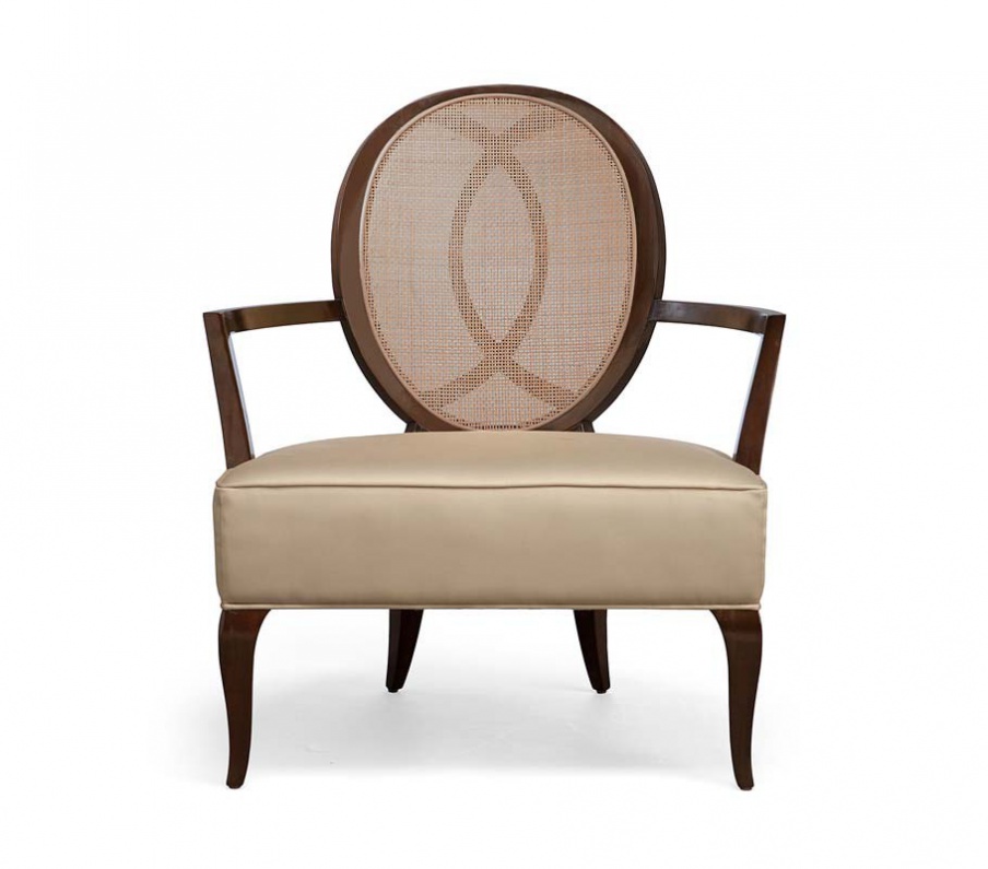 Chair natural wood La Pausa, Christopher Guy (Harrison & Gil)