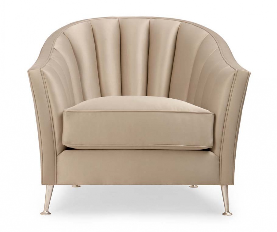 Chair with metal legs Alexandrine, Christopher Guy (Harrison & Gil)