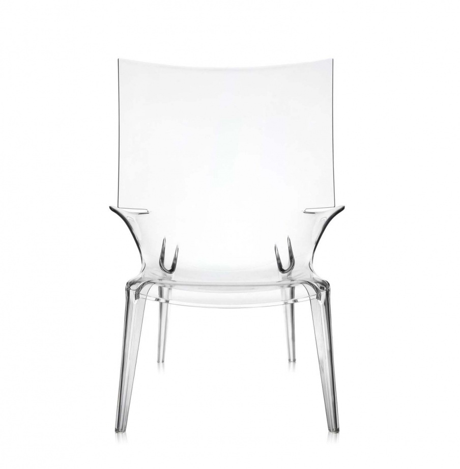Chair made of polycarbonate, Uncle Jim, Kartell