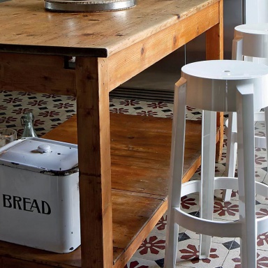 Bar stool Charles Ghost