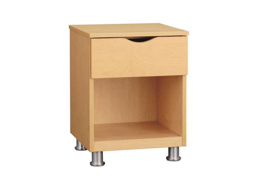Bedside table with drawer, Hekman Contract