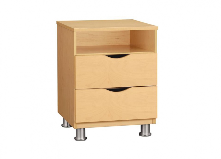 Bedside table with drawers, Hekman Contract