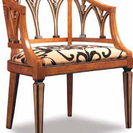 Chair with armrests Atena