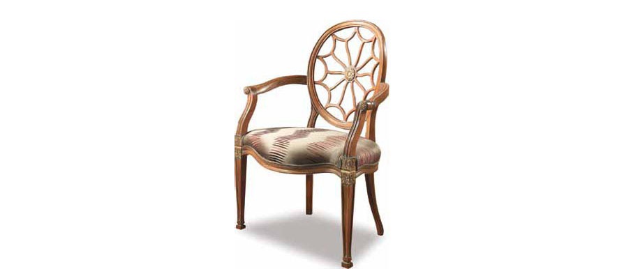 Chair with armrests Art. S/570, Zanaboni