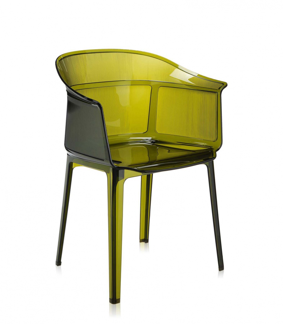 Chair made of polycarbonate Papyrus, Kartell