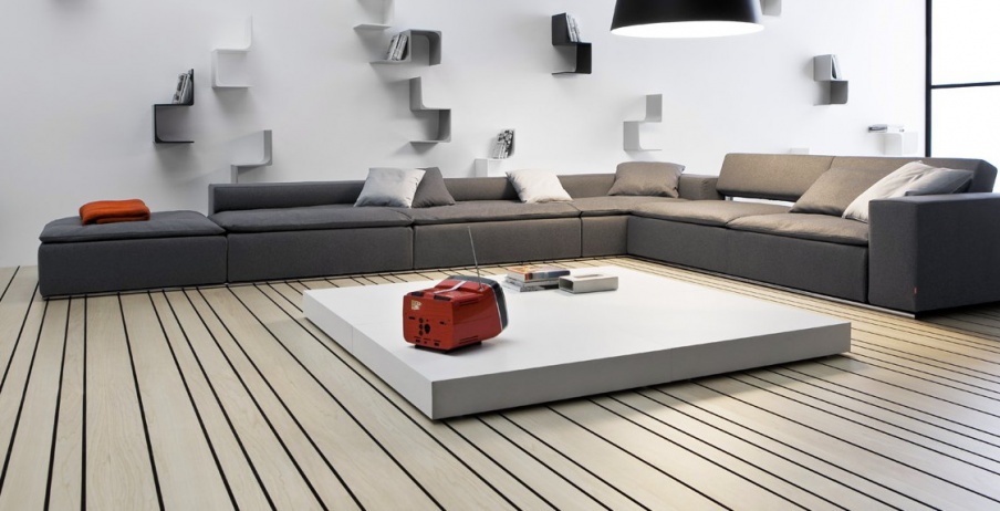 Coffee table natural wood Joker, Pianca