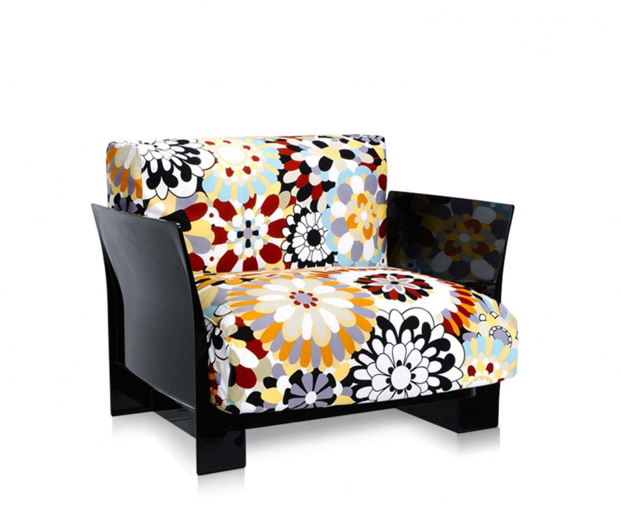 A chair made from polycarbonate Pop, Kartell