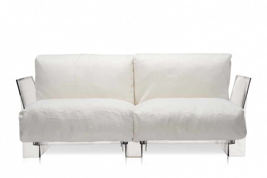 Two seater sofa Pop by Kartell