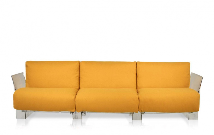 Three seater sofa Pop by Kartell