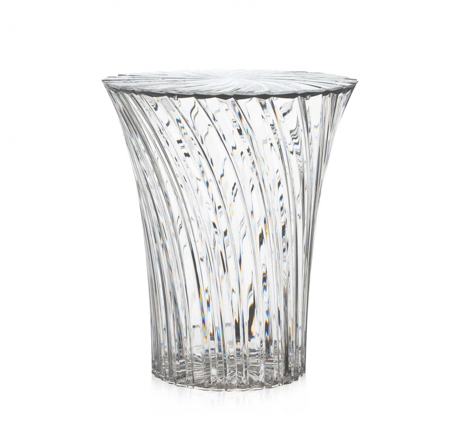 The Sparkle stool made of plastic, Kartell